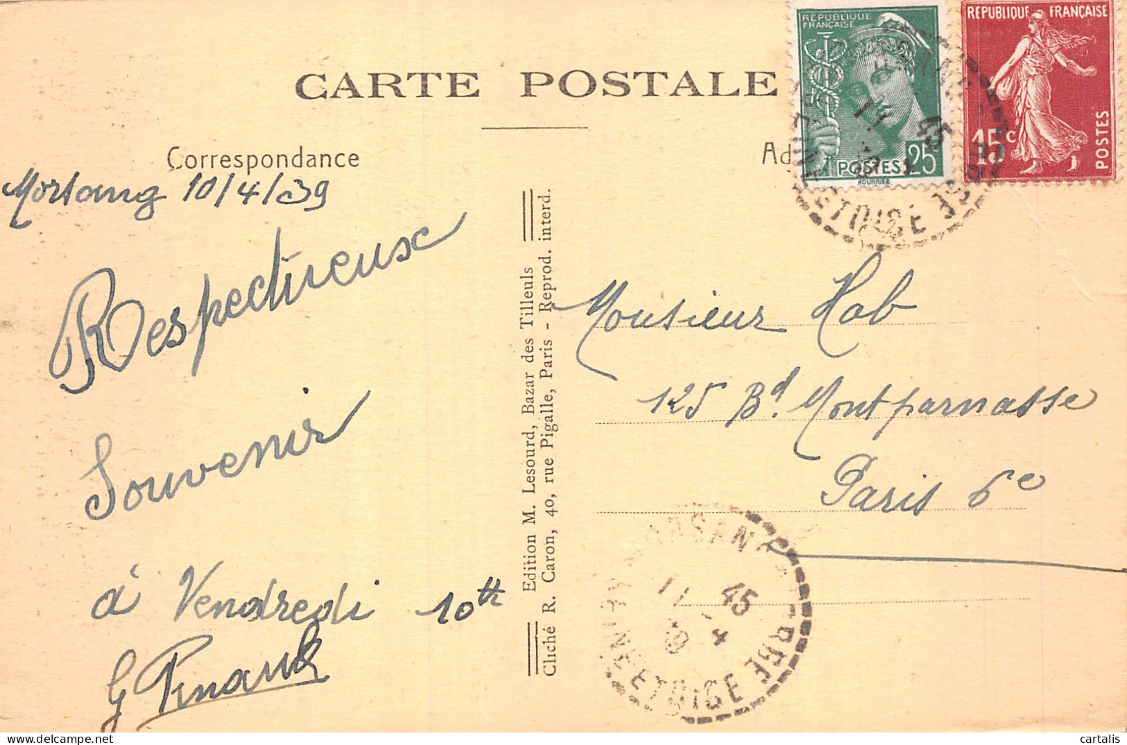 91-MORSANG SUR ORGE-N°4226-H/0261 - Morsang Sur Orge