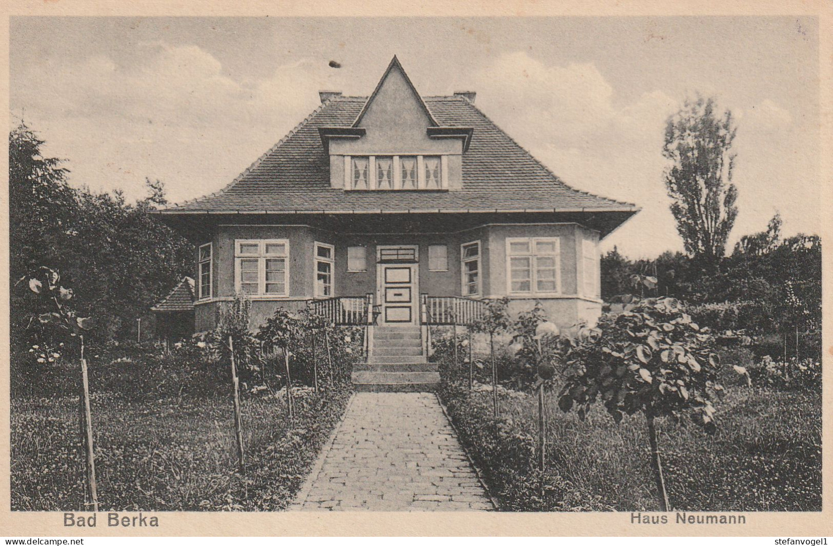 Bad Berka  Gel.1937  Haus Neumann - Bad Berka