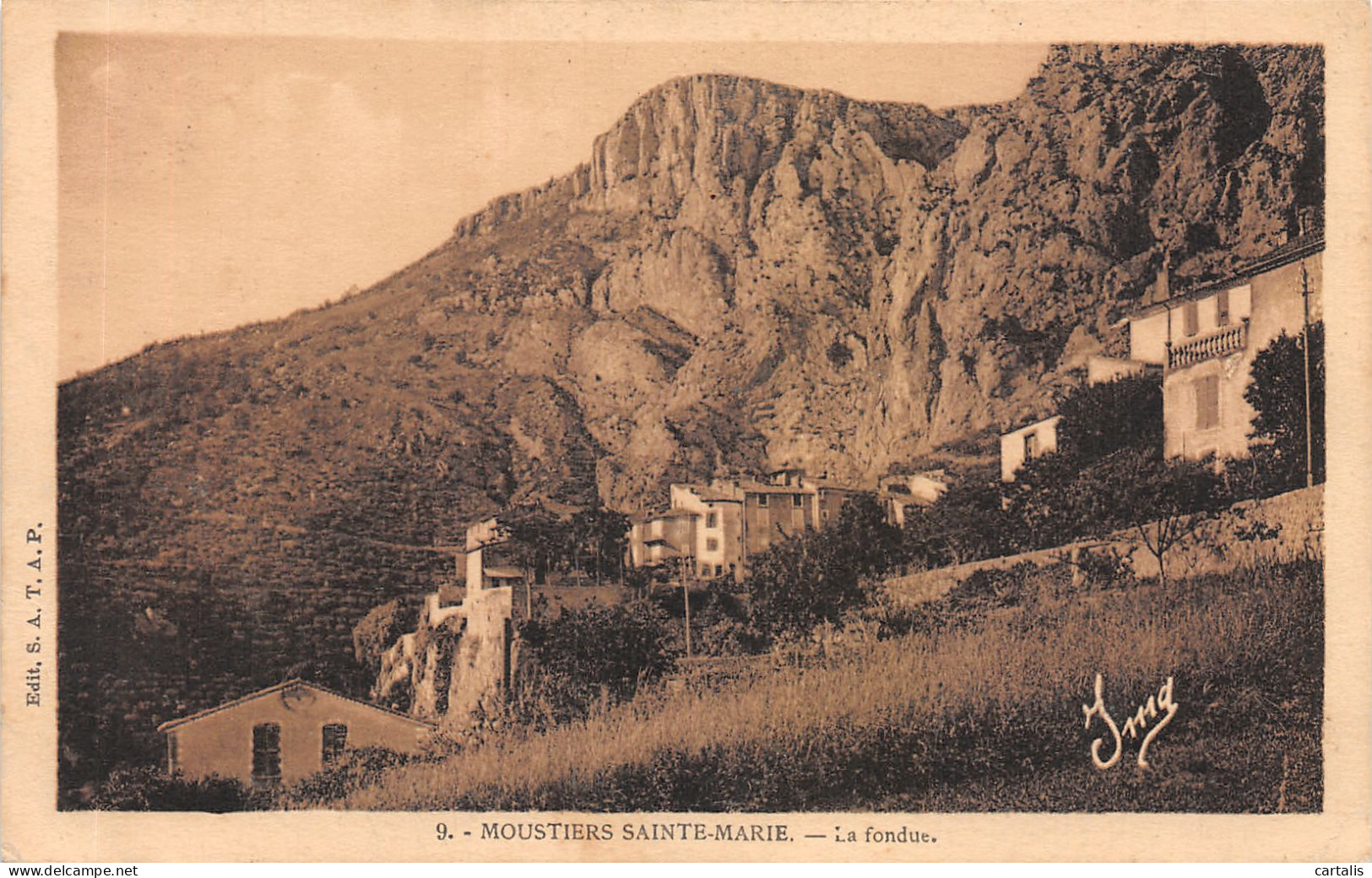 04-MOUSTIERS SAINTE MARIE-N°4228-A/0133 - Otros & Sin Clasificación