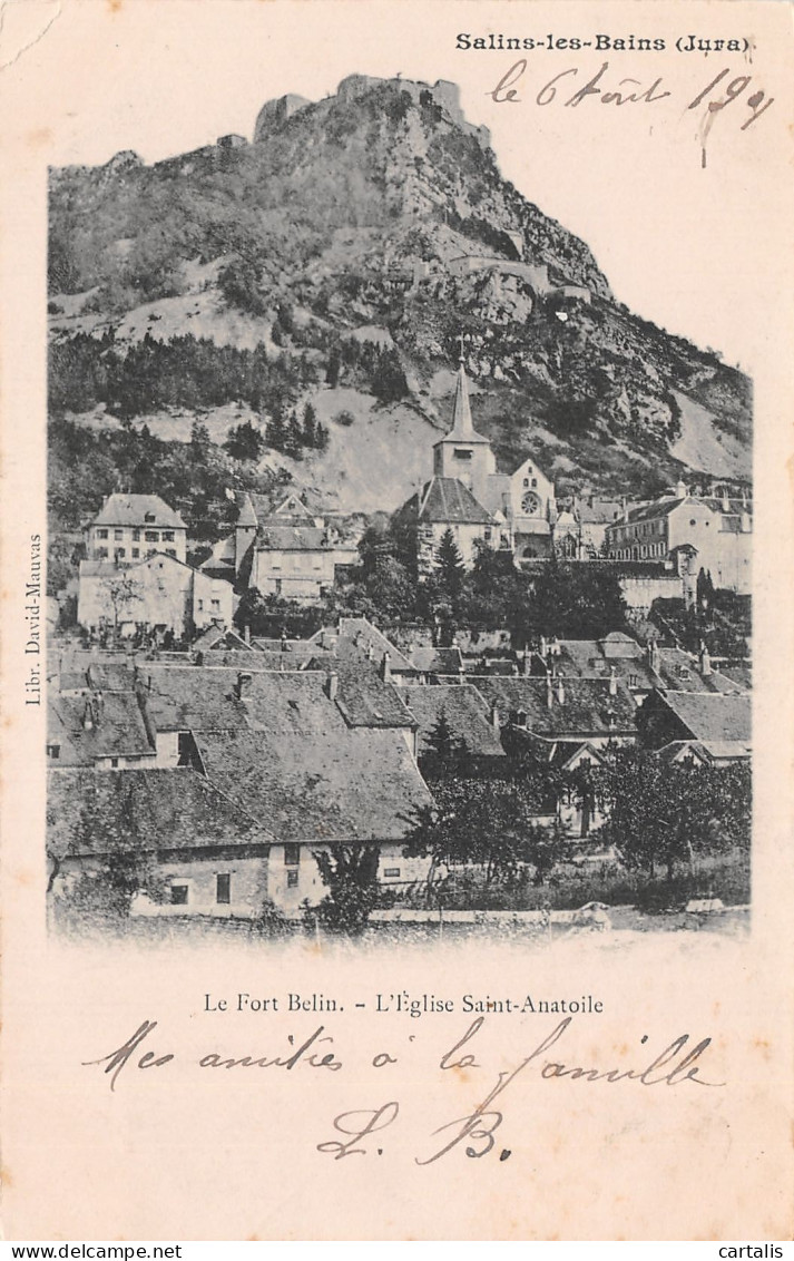 39-SALINS LES BAINS-N°4227-H/0119 - Autres & Non Classés