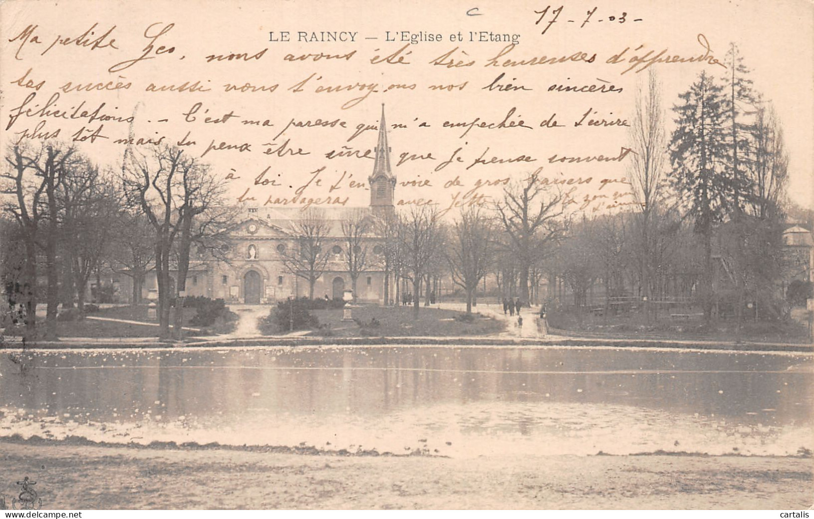 93-LE RAINCY-N°4227-H/0075 - Le Raincy