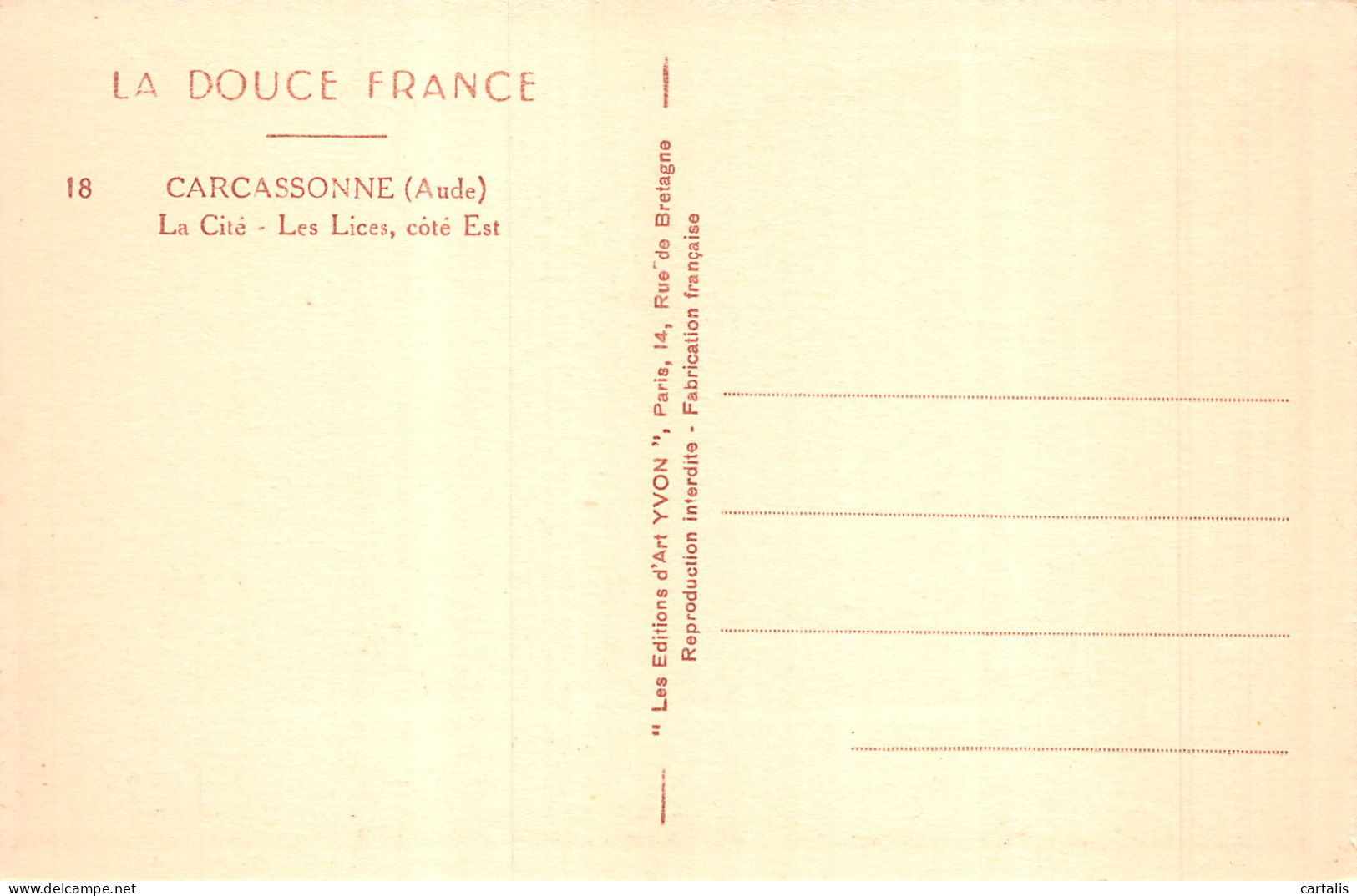 11-CARCASSONNE-N°4227-H/0007 - Carcassonne