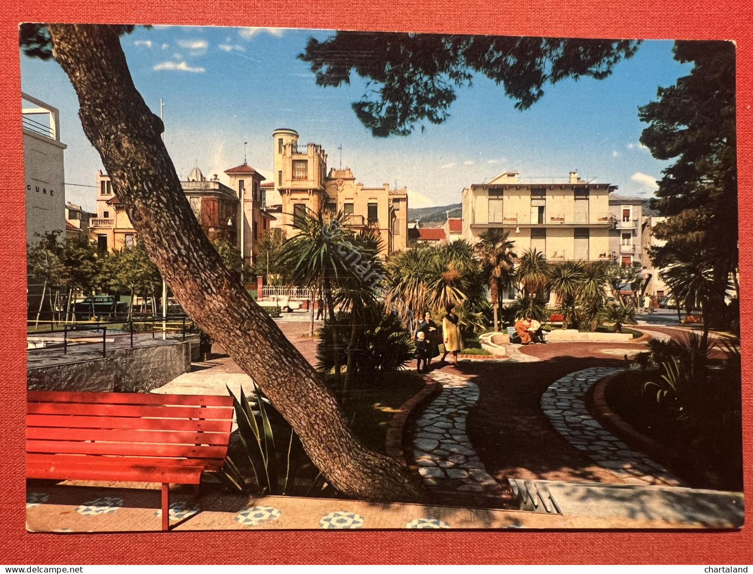 Cartolina - Riviera Delle Palme - Spotorno ( Savona ) - Giardini - 1969 - Savona