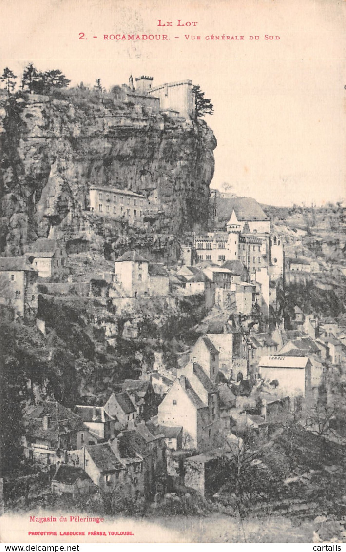 46-ROCAMADOUR-N°4228-D/0143 - Rocamadour