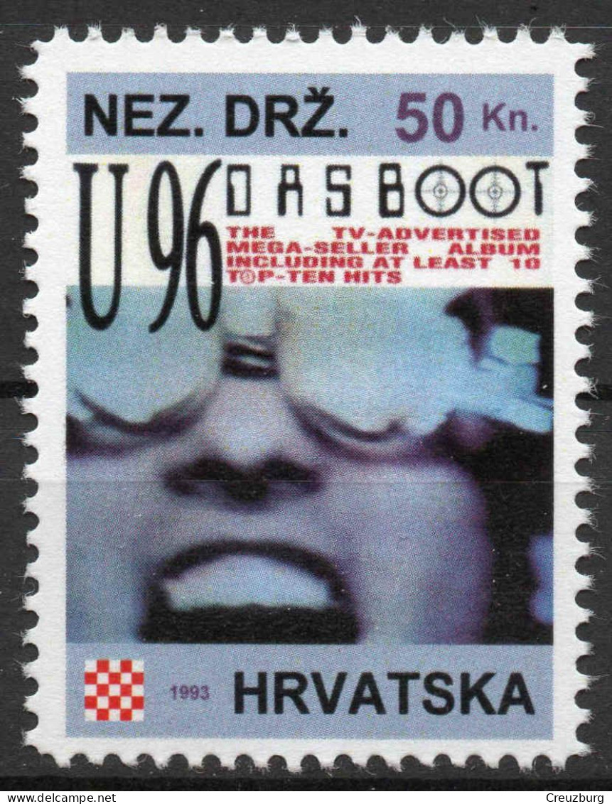 U 96 - Briefmarken Set Aus Kroatien, 16 Marken, 1993. Unabhängiger Staat Kroatien, NDH. - Croatia