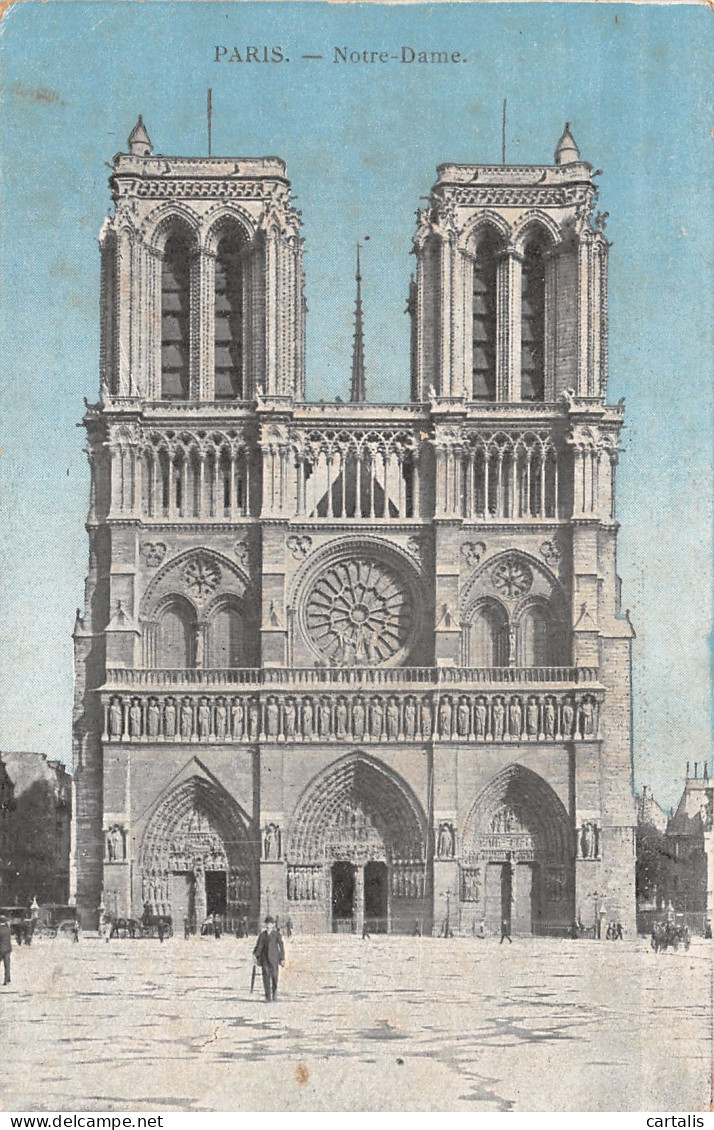 75-PARIS NOTRE DAME-N°4228-C/0119 - Notre Dame De Paris
