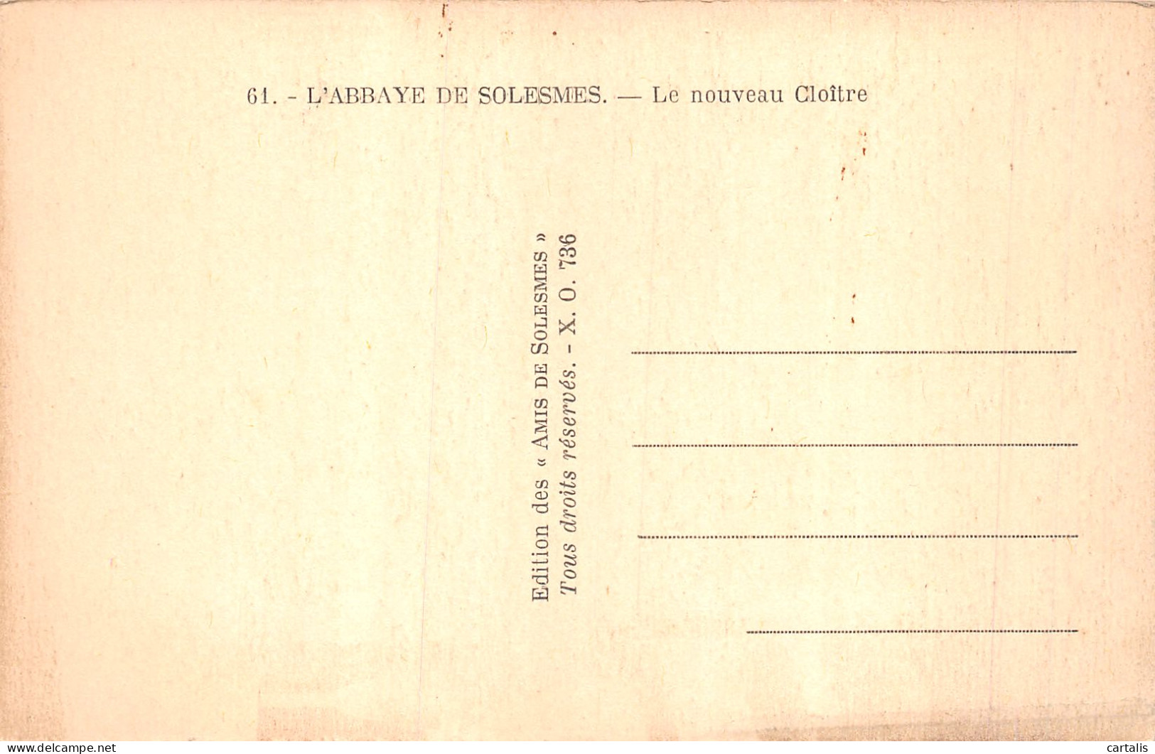 72-SOLESMES-N°4228-B/0363 - Solesmes