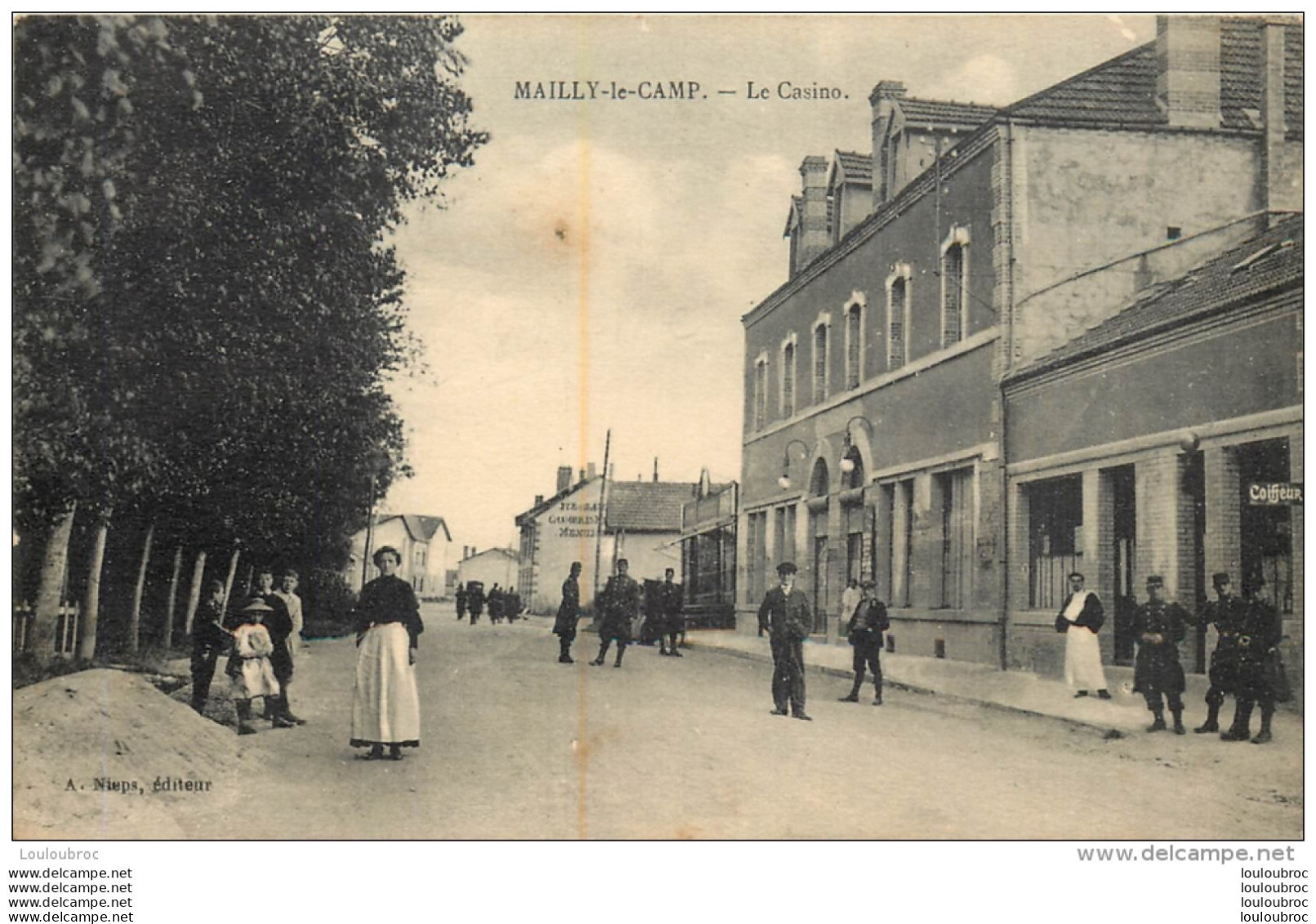 MAILLY LE CAMP  LE CASINO - Mailly-le-Camp