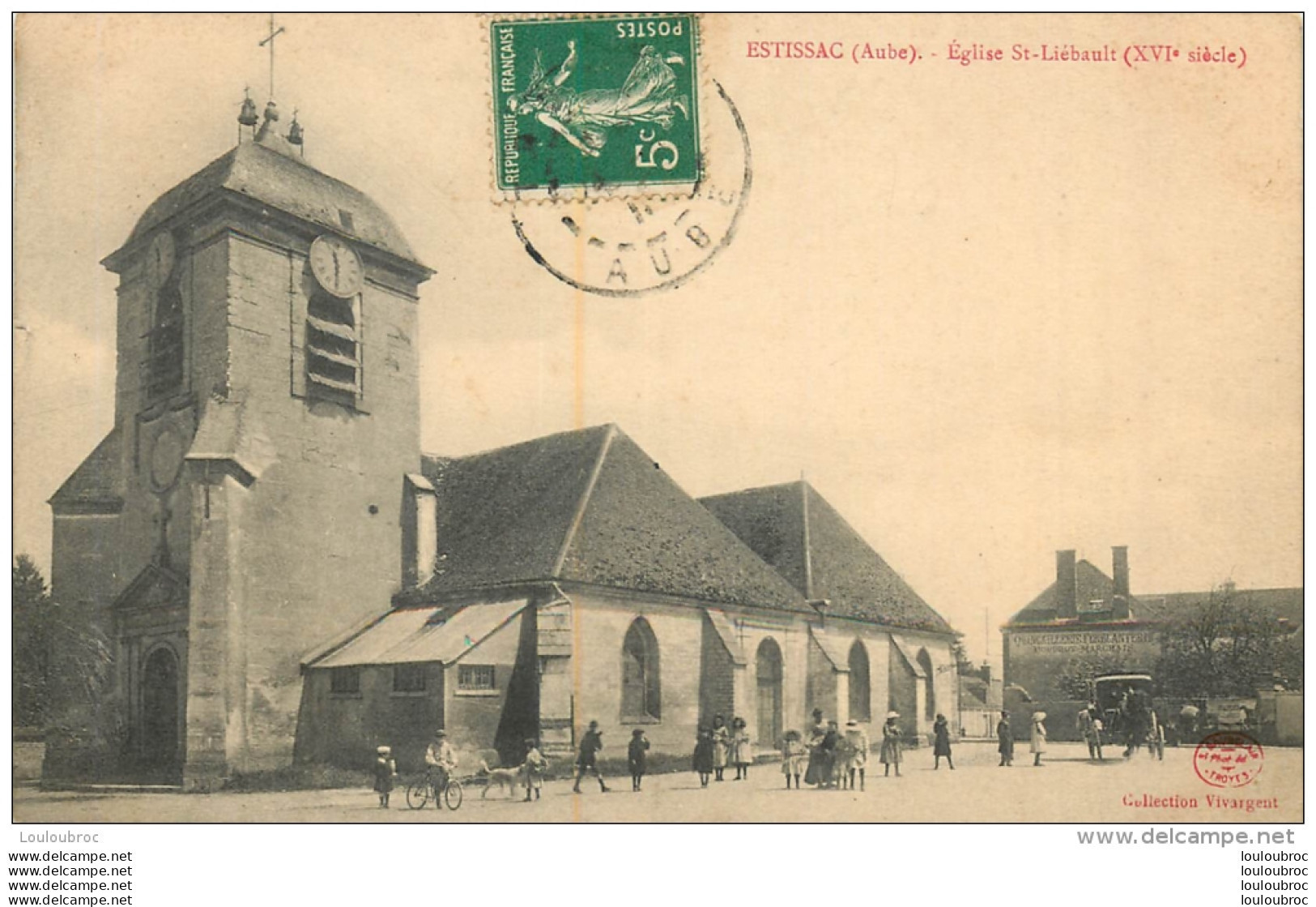 ESTISSAC EGLISE SAINT LIEBAULT - Sonstige & Ohne Zuordnung