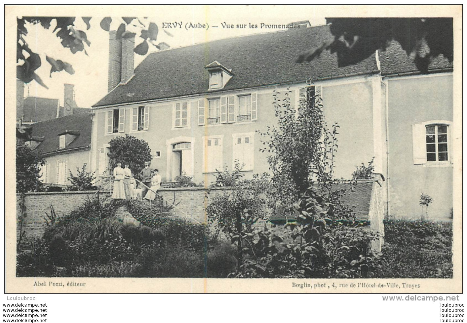 ERVY VUE SUR LES PROMENADES - Sonstige & Ohne Zuordnung