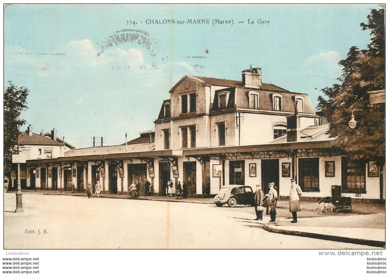 CHALONS SUR MARNE LA GARE - Châlons-sur-Marne