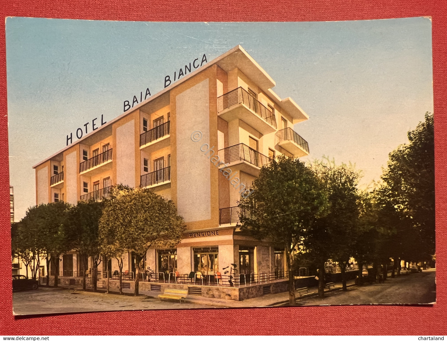 Cartolina - Hotel Baia Bianca - Diano Marina ( Imperia ) - 1964 - Imperia