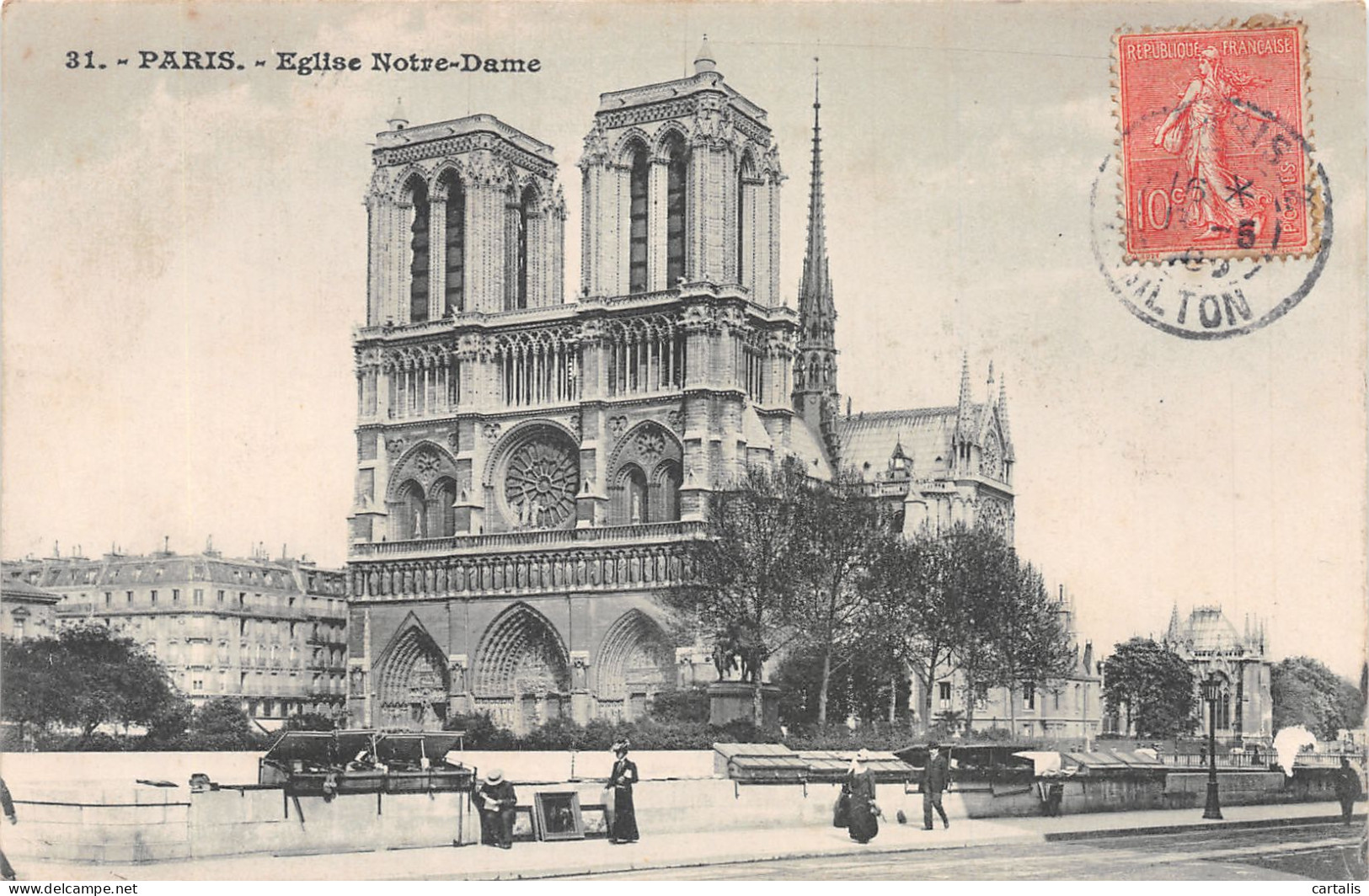 75-PARIS EGLISE NOTRE DAME-N°4228-F/0397 - Notre Dame De Paris