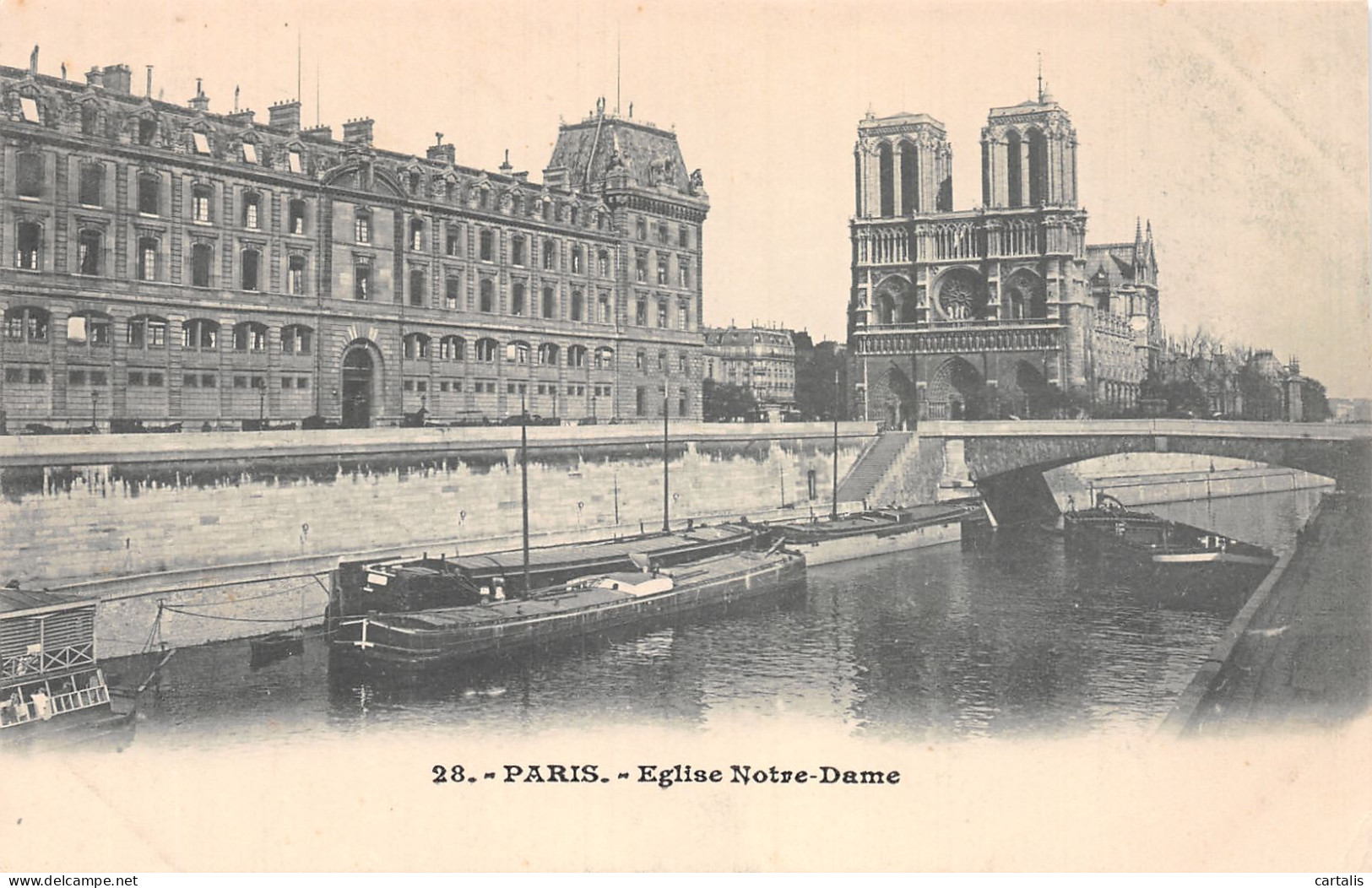 75-PARIS EGLISE NOTRE DAME-N°4228-F/0247 - Notre Dame De Paris