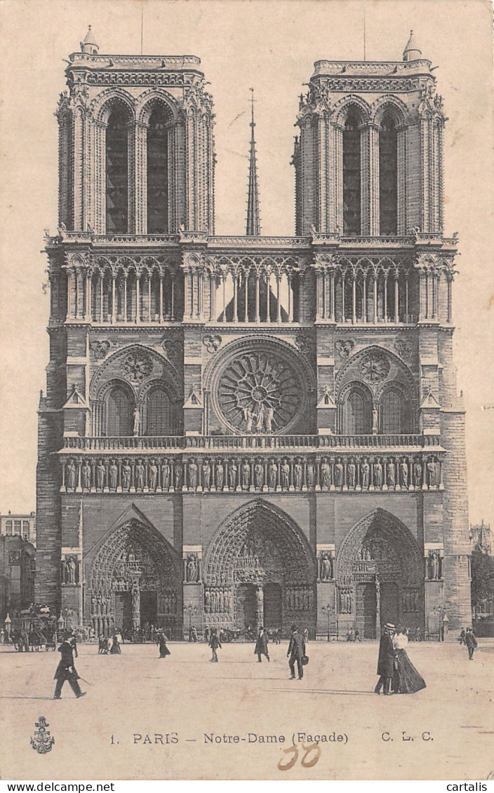 75-PARIS NOTRE DAME-N°4228-F/0233 - Notre Dame De Paris