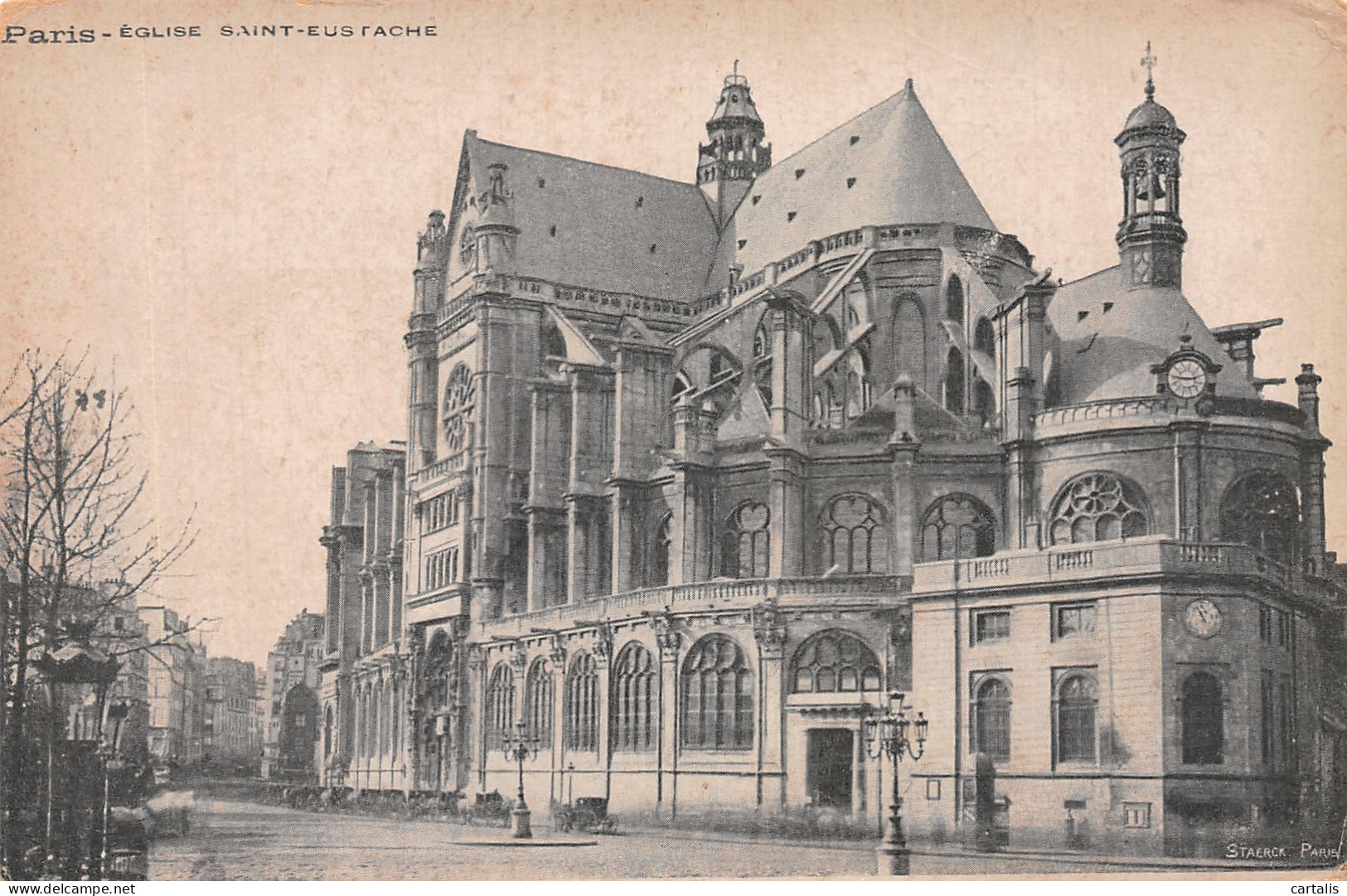 75-PARIS EGLISE SAINT EUSTACHE-N°4228-E/0067 - Churches