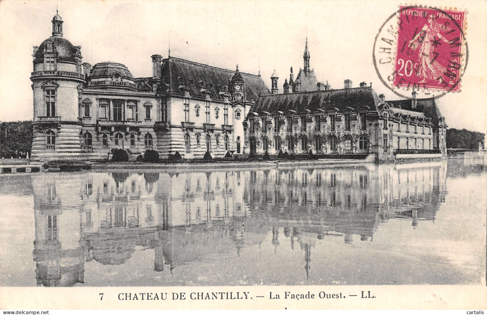 60-CHANTILLY LE CHATEAU-N°4228-E/0013 - Chantilly