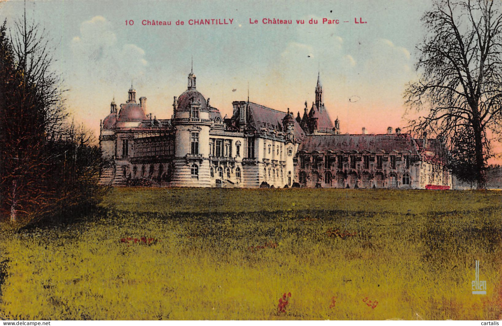 60-CHANTILLY LE CHATEAU-N°4228-D/0319 - Chantilly