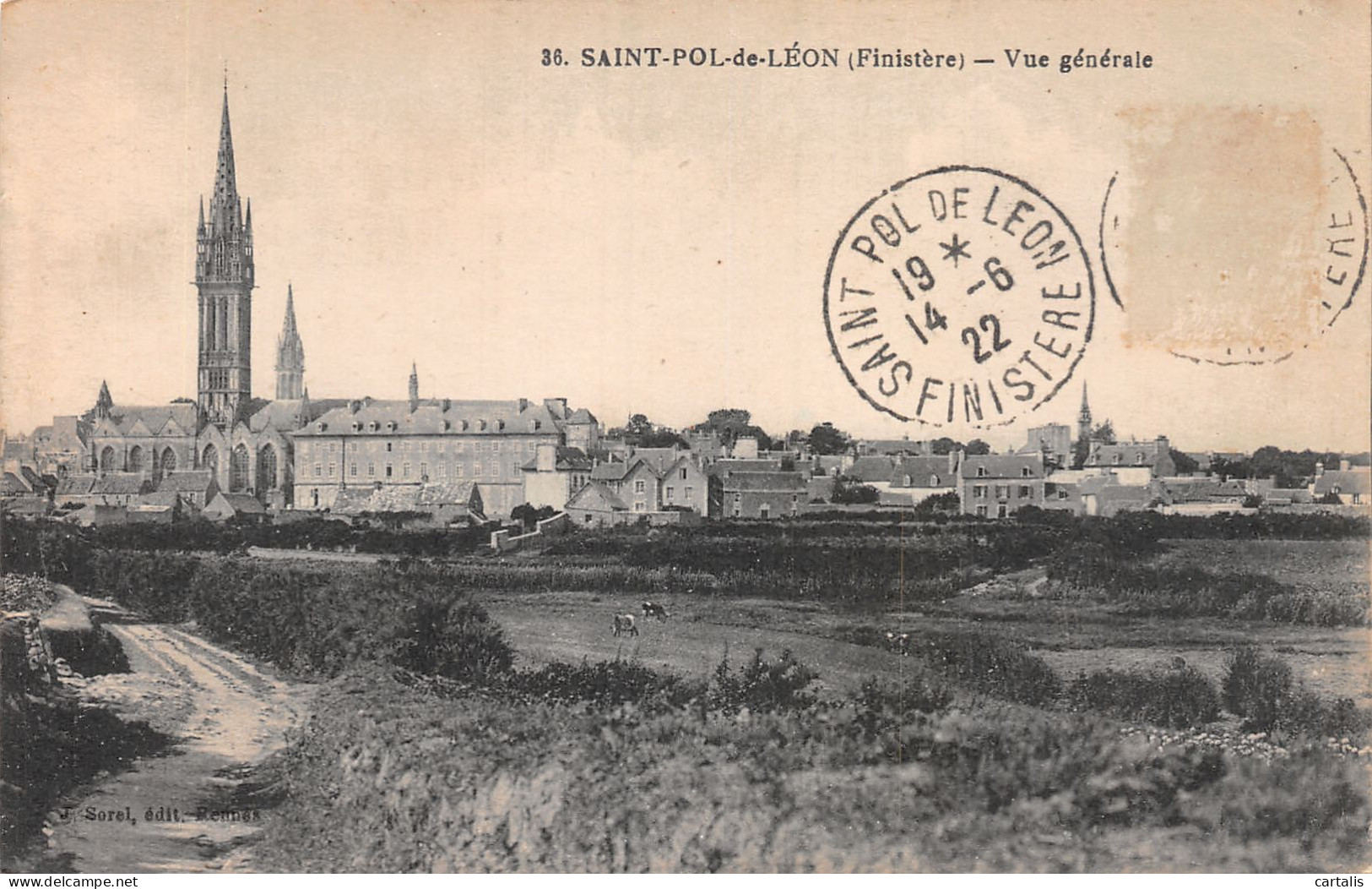 29-SAINT POL DE LEON-N°4228-D/0255 - Saint-Pol-de-Léon