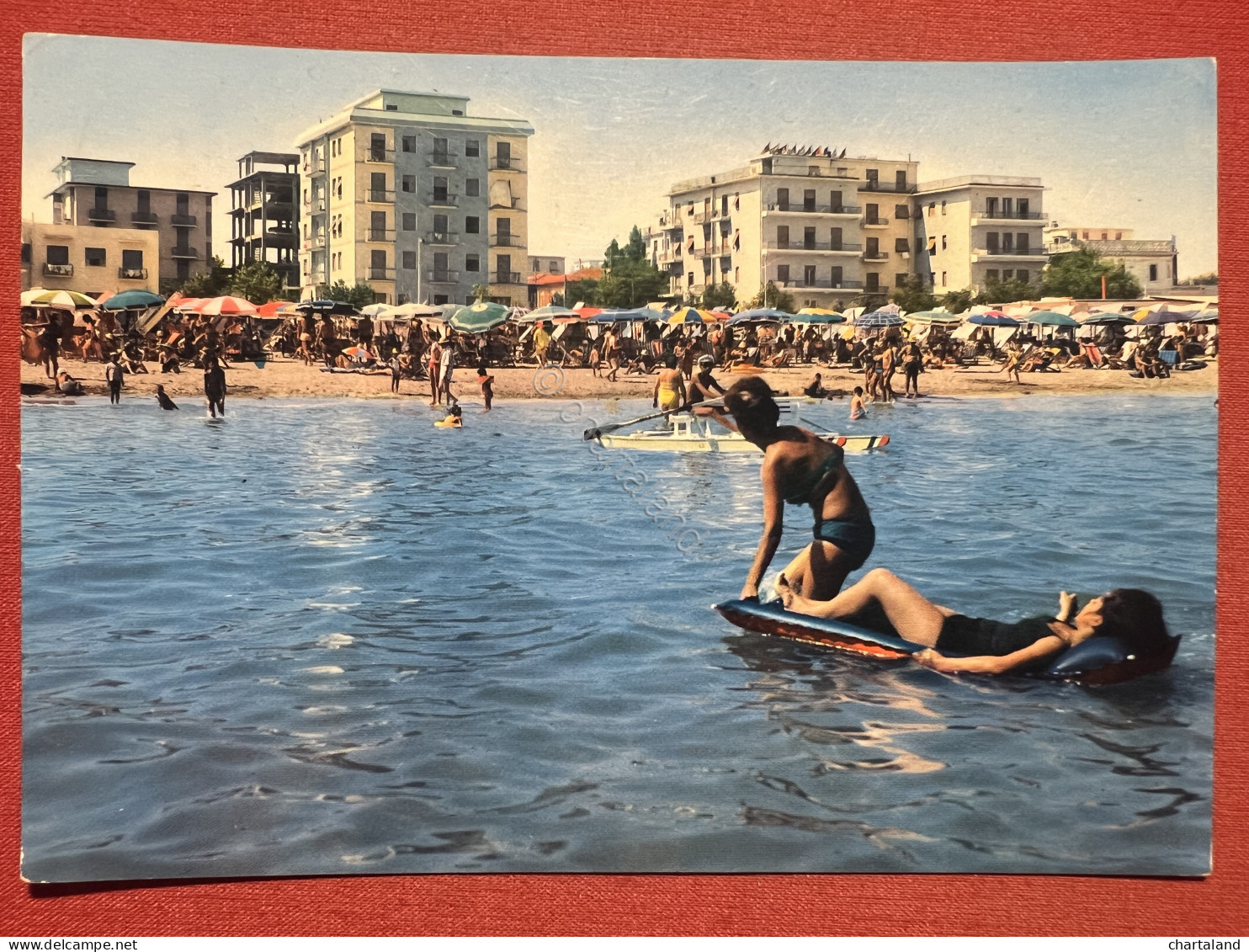 Cartolina - Miramare Di Rimini - Alberghi Sul Mare - 1963 - Rimini