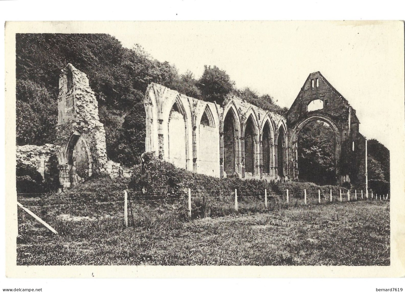 27 Beaumont Le Roger - Les Ruines De L'eglise De L'abbaye - Beaumont-le-Roger