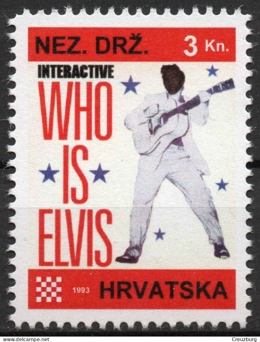 Interactive - Briefmarken Set Aus Kroatien, 16 Marken, 1993. Unabhängiger Staat Kroatien, NDH. - Kroatien
