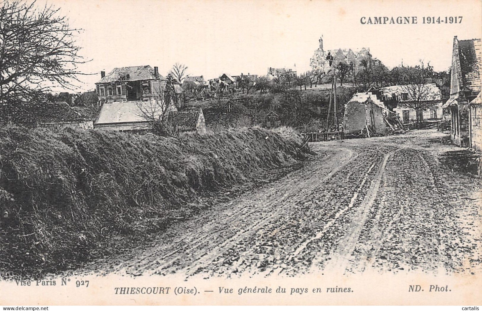 60-THIESCOURT-N°4228-H/0219 - Autres & Non Classés