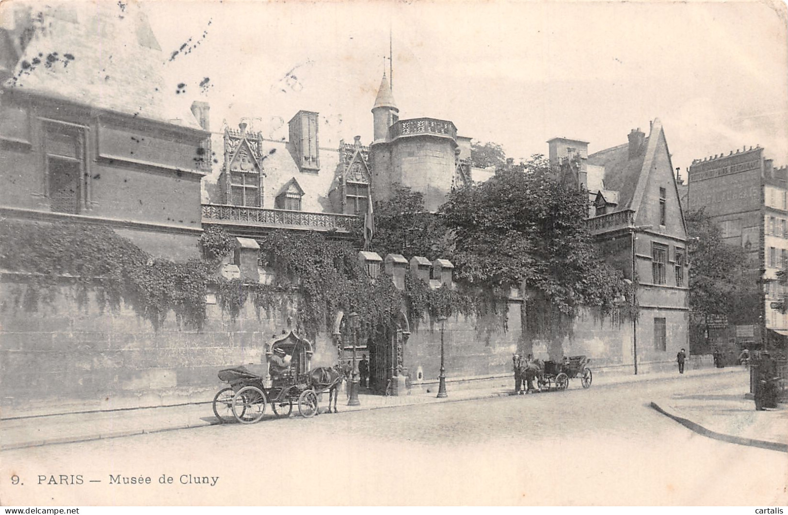 75-PARIS MUSEE DE CLUNY-N°4228-H/0055 - Musées