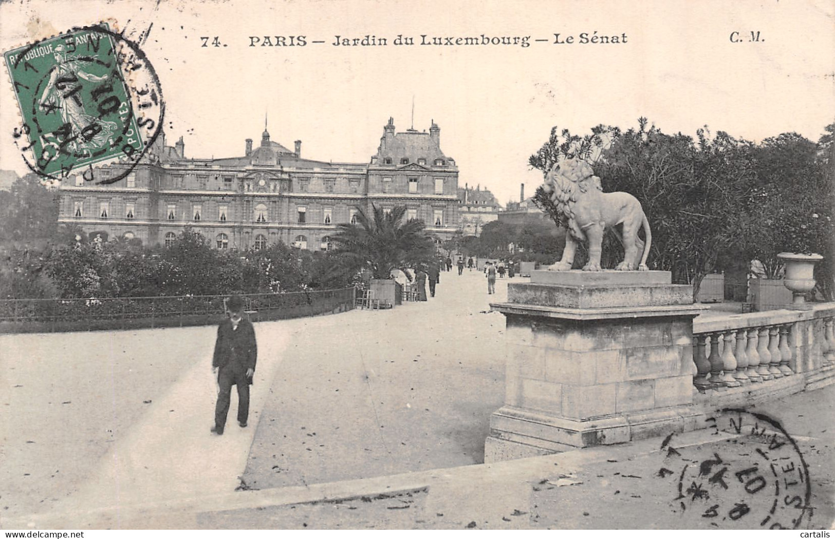 75-PARIS JARDIN DU LUXEMBOURG-N°4228-H/0041 - Parks, Gardens