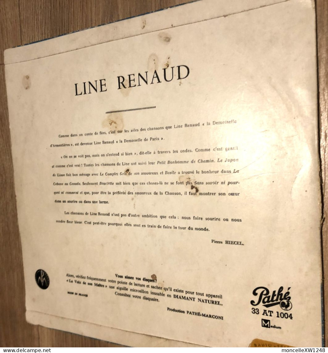 Line Renaud - 33 T 25 Cm Mon Petit Bonhomme De Chemin (1952) - Verzameluitgaven