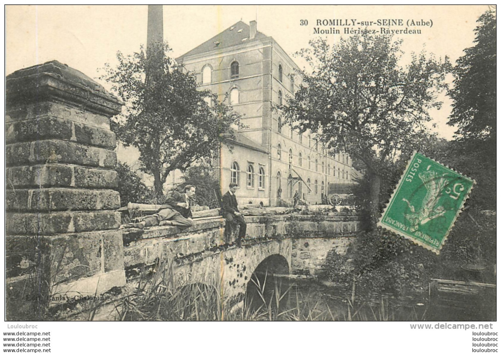 ROMILLY SUR SEINE MOULIN HERISSEZ  RAVERDEAU - Romilly-sur-Seine