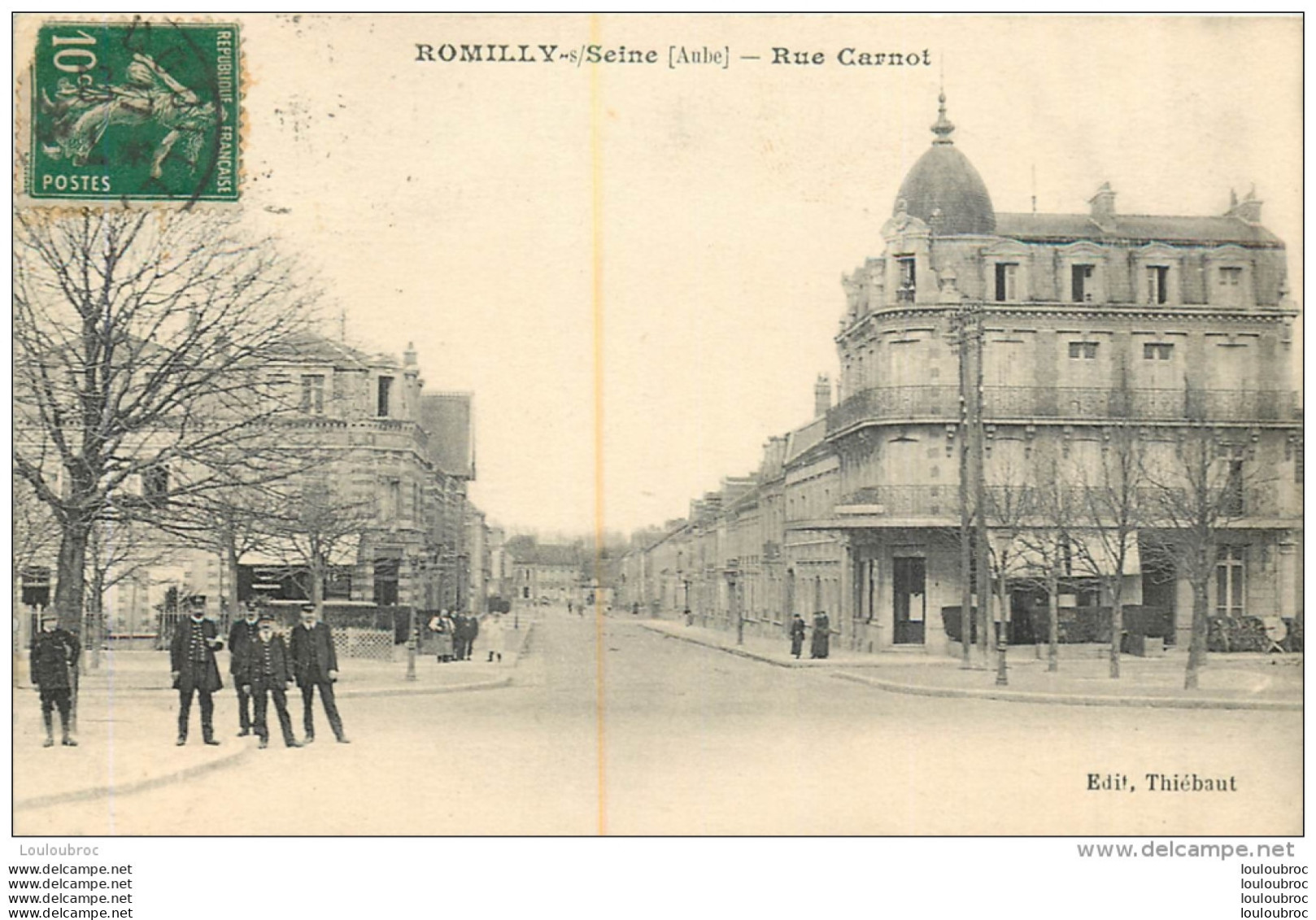 ROMILLY SUR SEINE RUE CARNOT - Romilly-sur-Seine