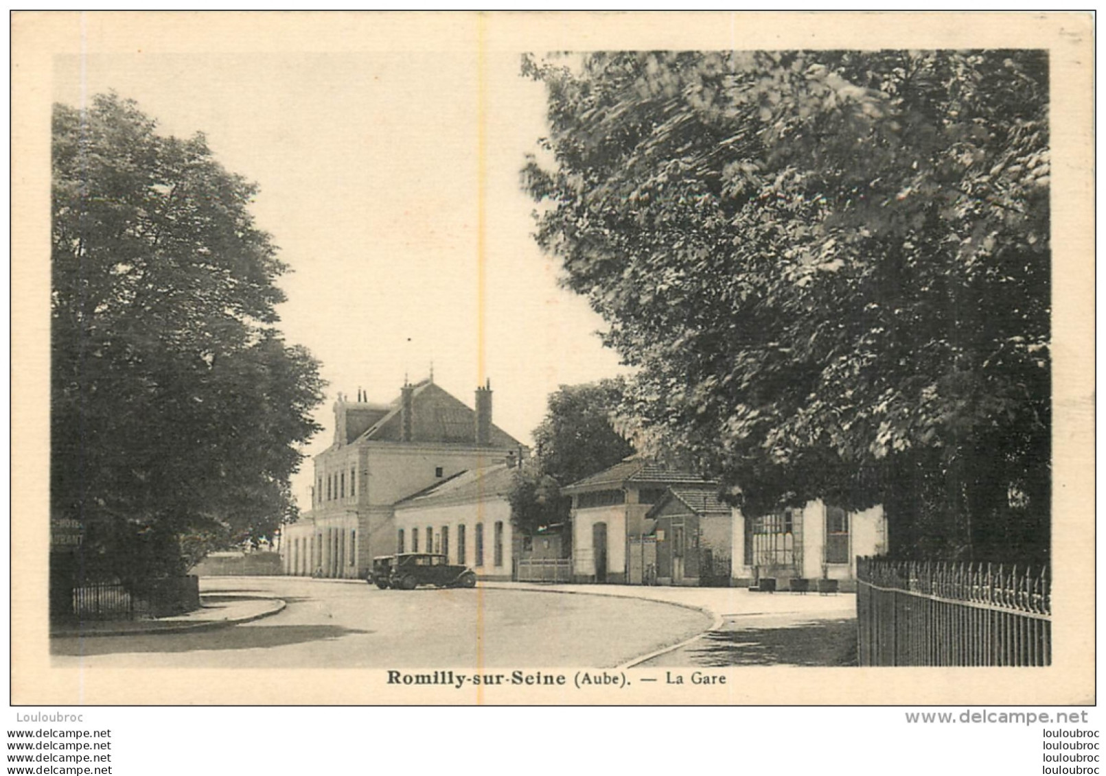 ROMILLY SUR SEINE  LA GARE - Romilly-sur-Seine