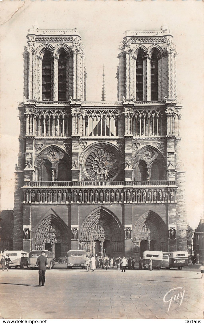 75-PARIS CATHEDRALE NOTRE DAME-N°4229-D/0037 - Notre Dame De Paris