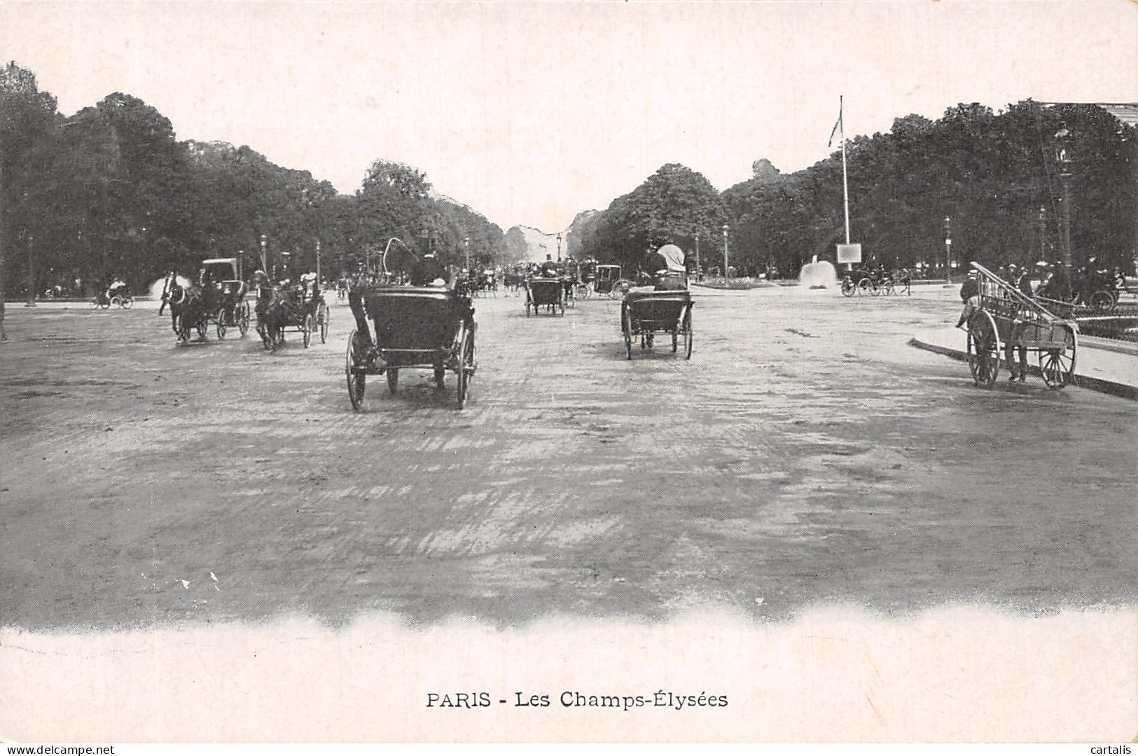 75-PARIS LES CHAMPS ELYSEES-N°4229-D/0029 - Champs-Elysées