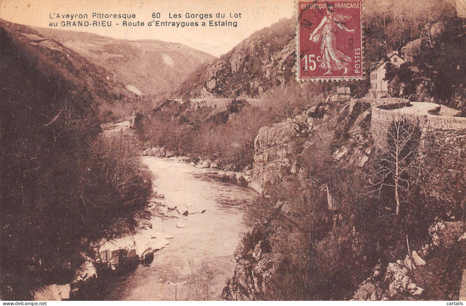 12-LES GORGES DU LOT-N°4229-C/0331 - Other & Unclassified