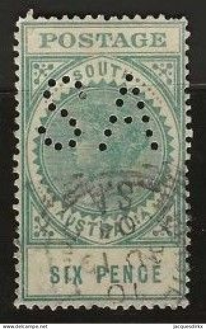 South  Australia     .   SG    .  300      .   O      .     Cancelled - Used Stamps