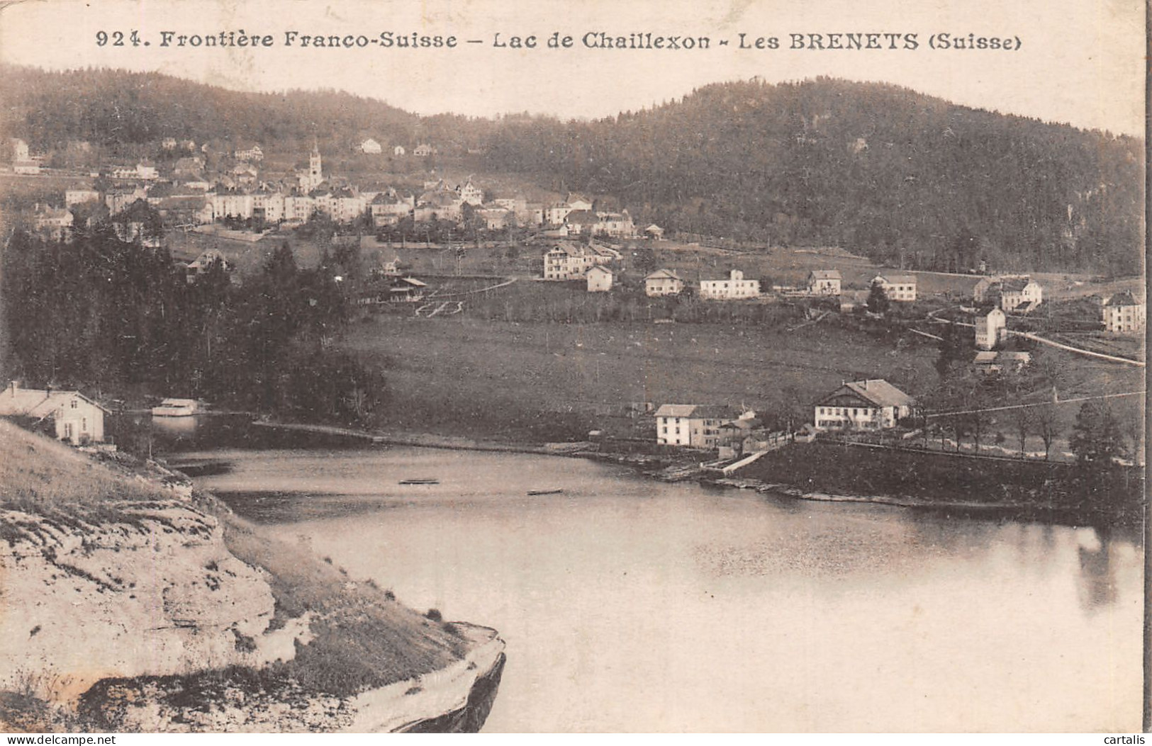 ET-SUISSE LAC DE CHAILLEXON -N°4229-C/0019 - Andere & Zonder Classificatie