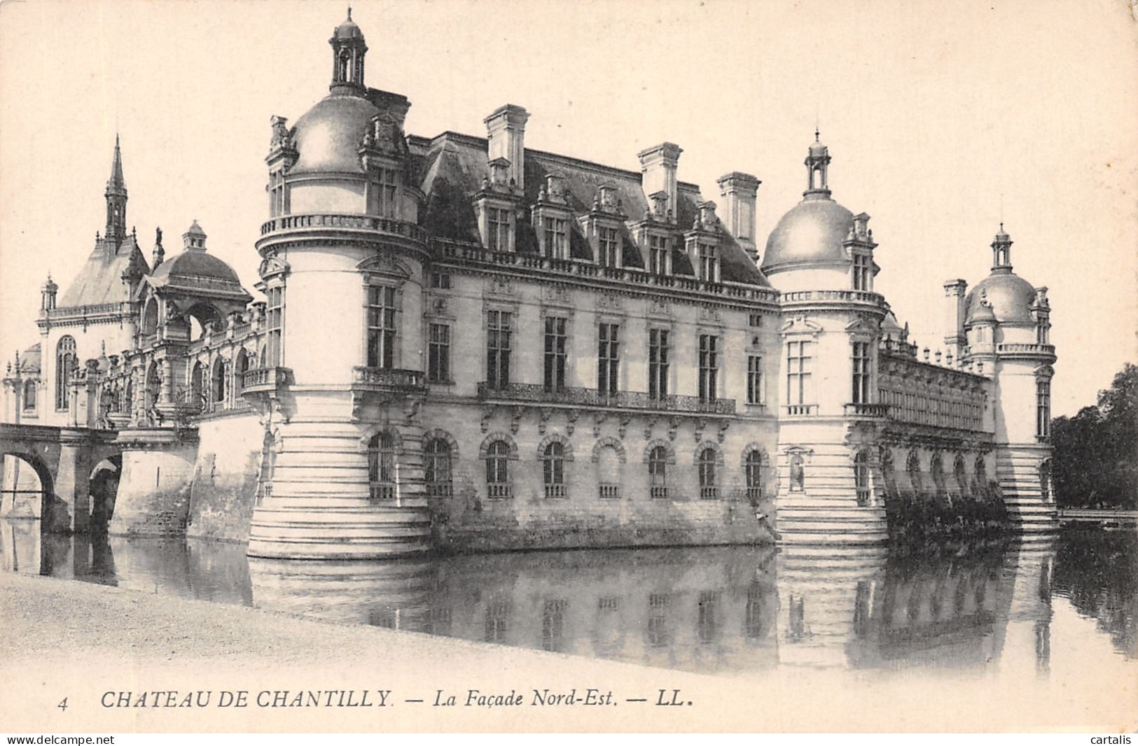 60-CHANTILLY LE CHATEAU-N°4229-A/0325 - Chantilly