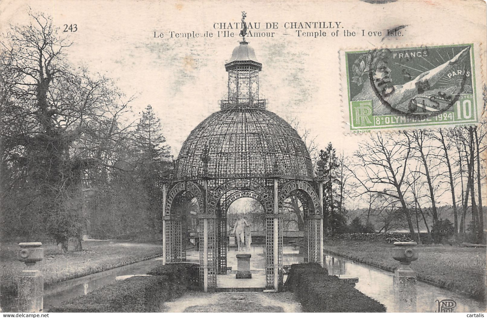 60-CHANTILLY LE CHATEAU-N°4229-A/0311 - Chantilly