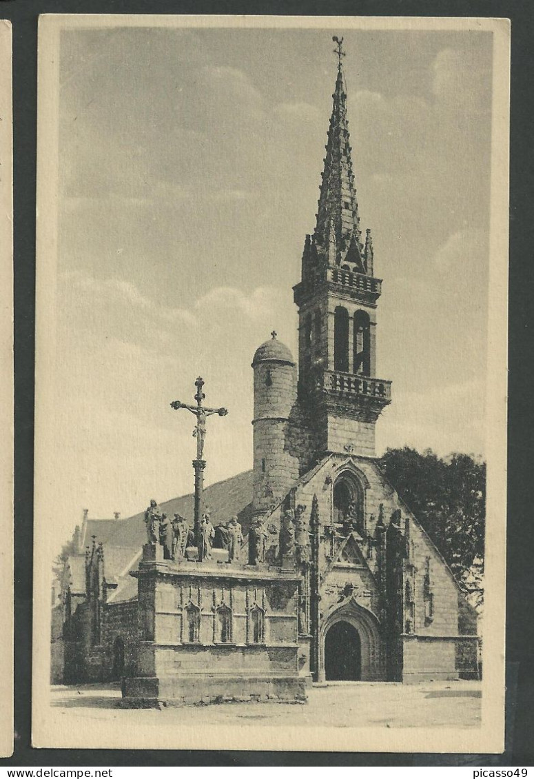 Finistère , Confort-Meilars , L'église Et Le Calvaire - Confort-Meilars