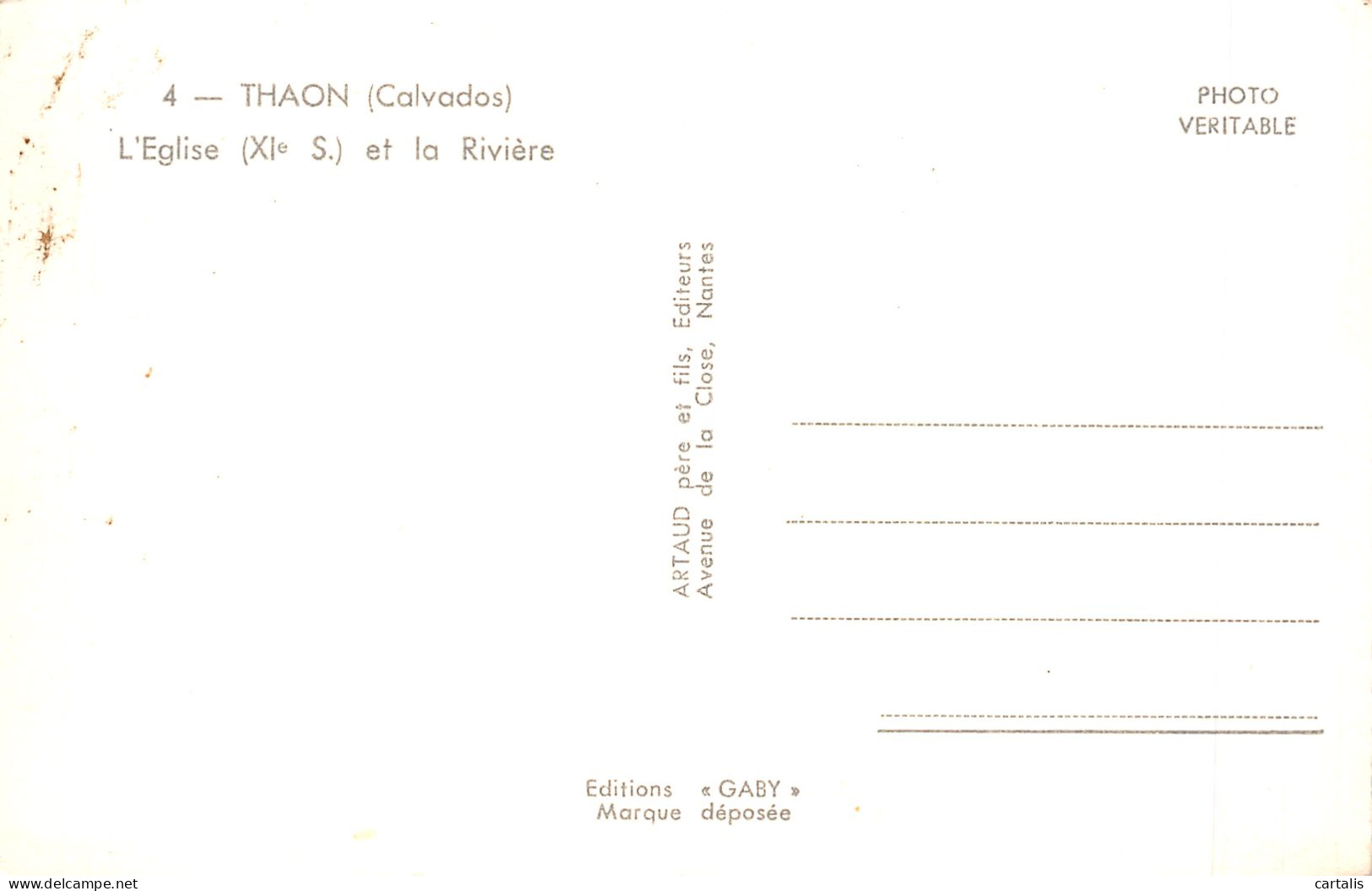 14-THAON-N°4229-F/0081 - Autres & Non Classés
