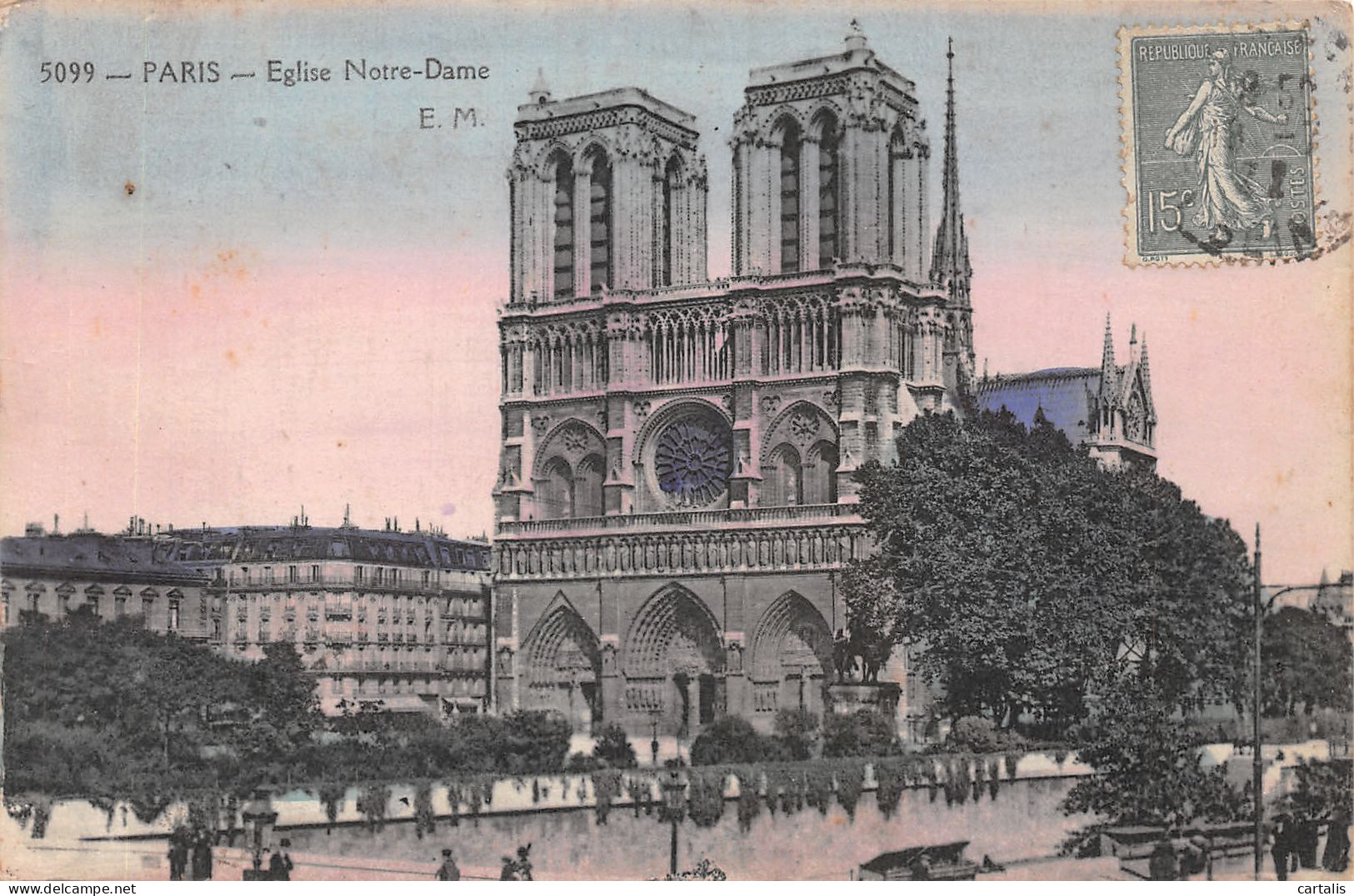 75-PARIS EGLISE NOTRE DAME-N°4229-E/0327 - Notre Dame De Paris