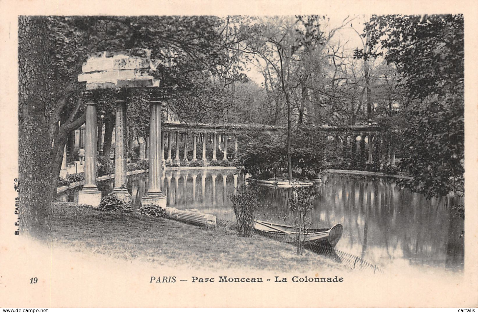 75-PARIS PARC MONCEAU-N°4229-E/0321 - Parks, Gardens