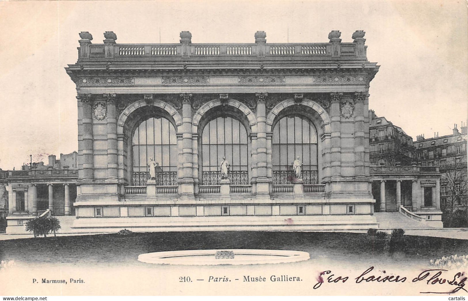 75-PARIS MUSEE GALLIERA-N°4229-E/0271 - Musées