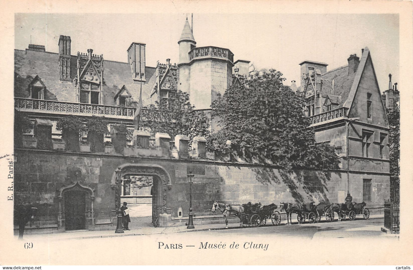 75-PARIS MUSEE DE CLUNY-N°4229-E/0269 - Musées