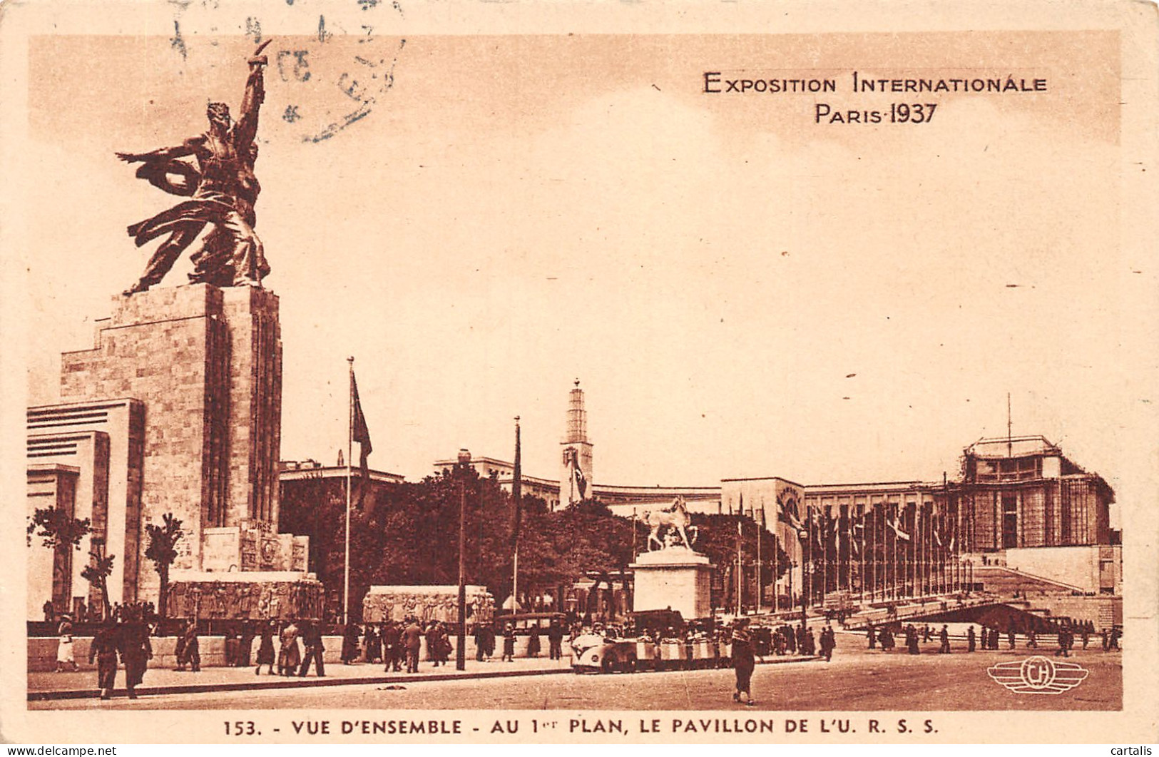 75-PARIS EXPO INTERNATIONALE PAVILON DE L U R S S -N°4229-E/0249 - Ausstellungen