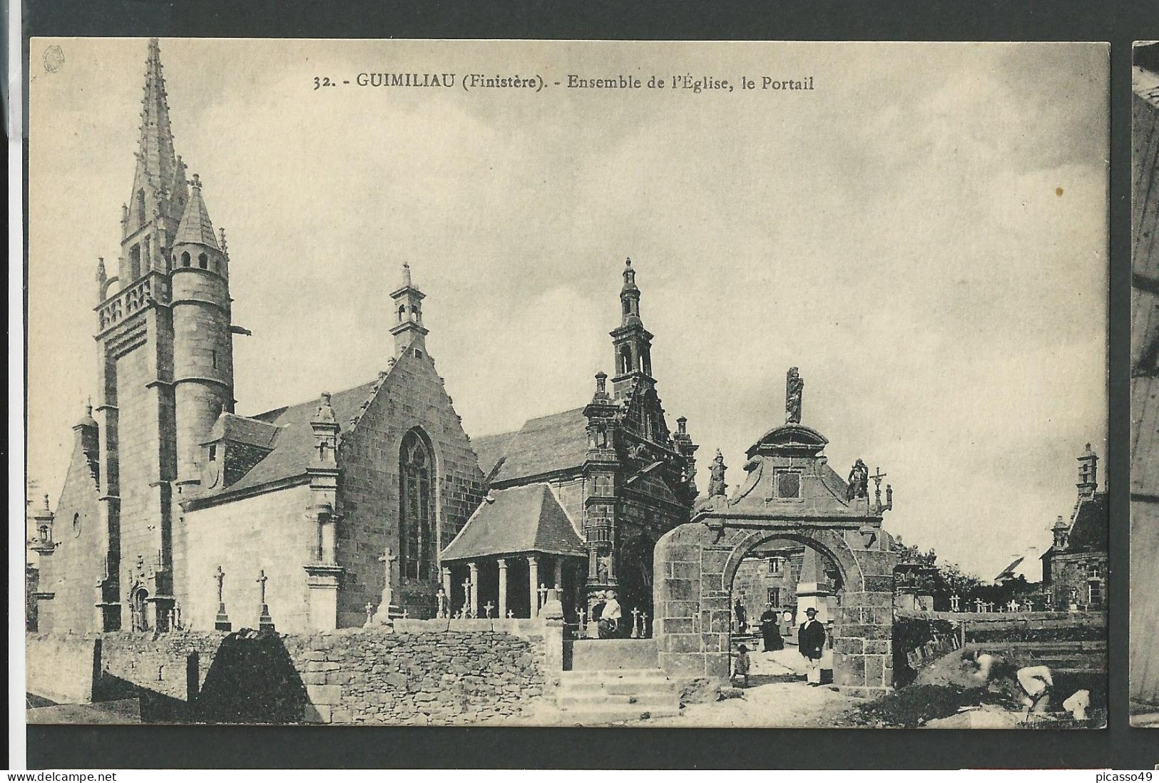 Finistère , Guimiliau , Ensemble De L'église , Le Portail - Guimiliau