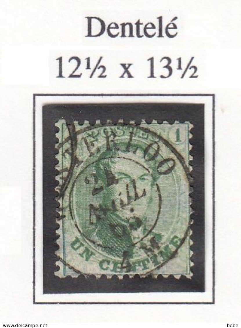 N° 13A OBLITERE  BON CENTRAGE - 1863-1864 Medaillen (13/16)