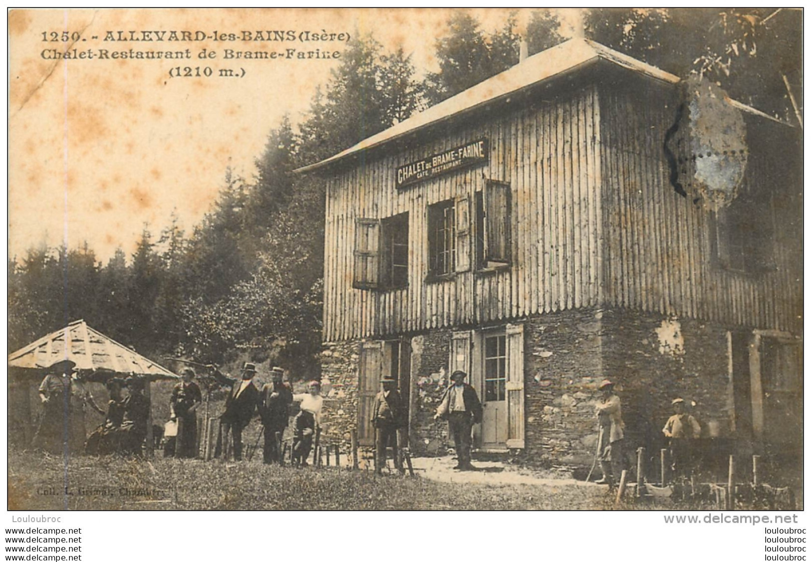 ALLEVARD LES BAINS CHALET RESTAURANT DE BRAME FARINE - Allevard